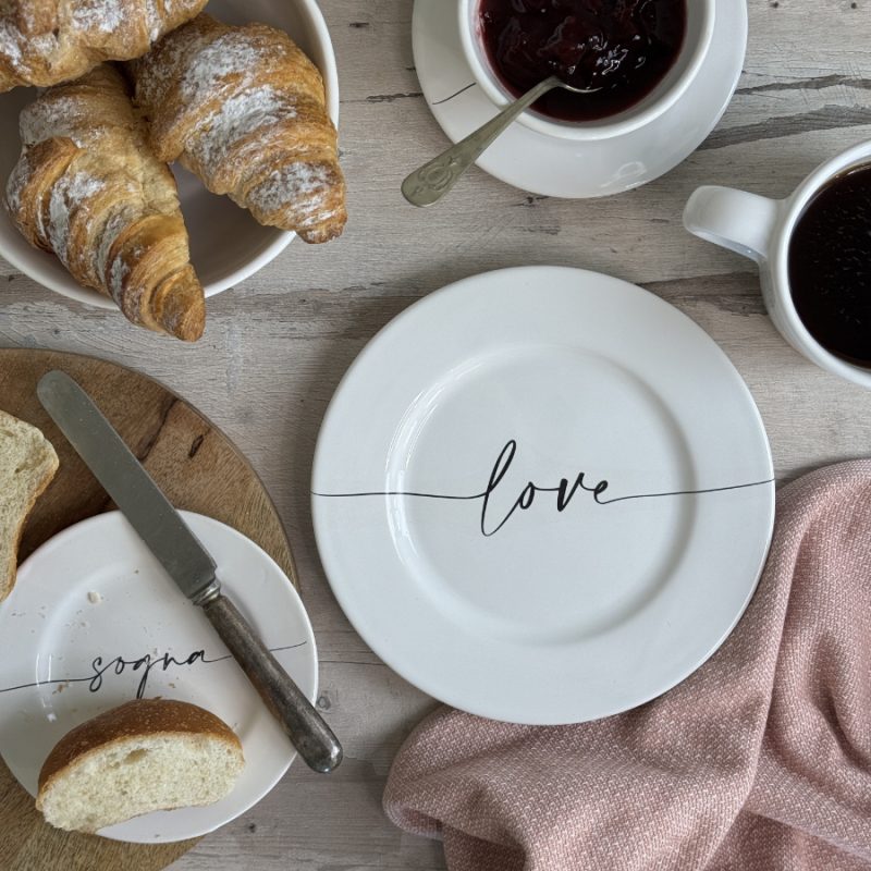 Servizio piatti Linea Calligrafa
