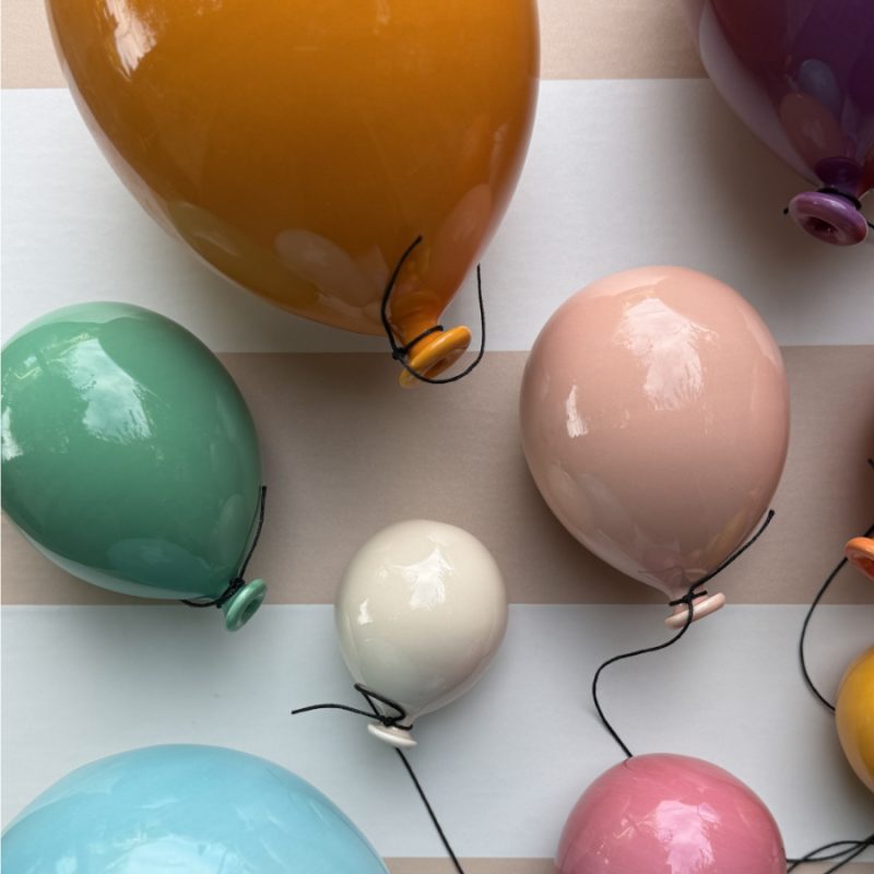 Palloncino tondo in ceramica - immagine 7