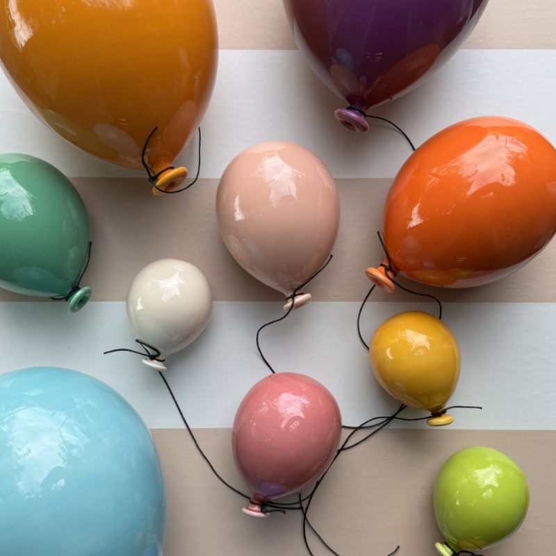 Palloncino tondo in ceramica - immagine 5