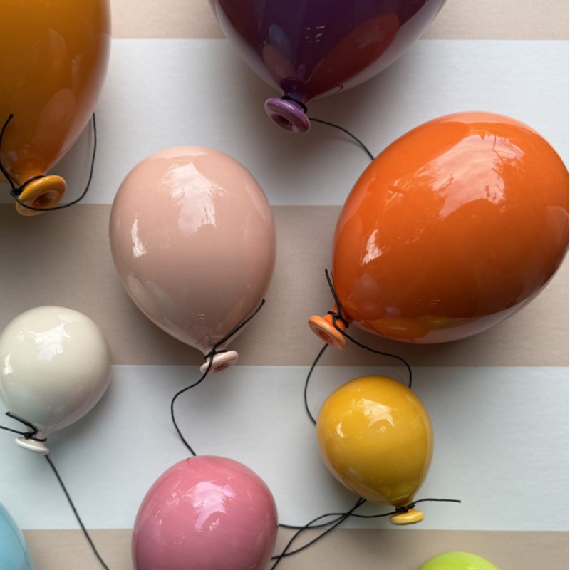 Palloncino tondo in ceramica - immagine 3