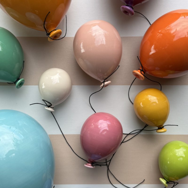 Palloncino tondo in ceramica - immagine 2
