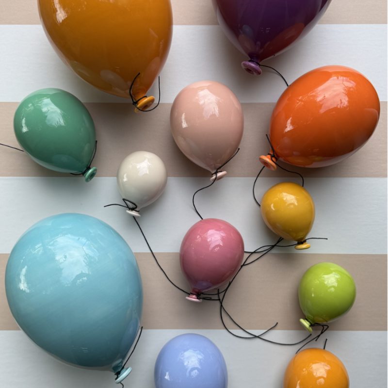 Palloncino tondo in ceramica