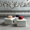 Scatola arrotondata con cuore Linea Pantone