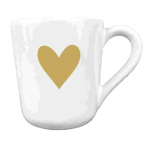Mug con manico Linea Stella & Cuore Oro