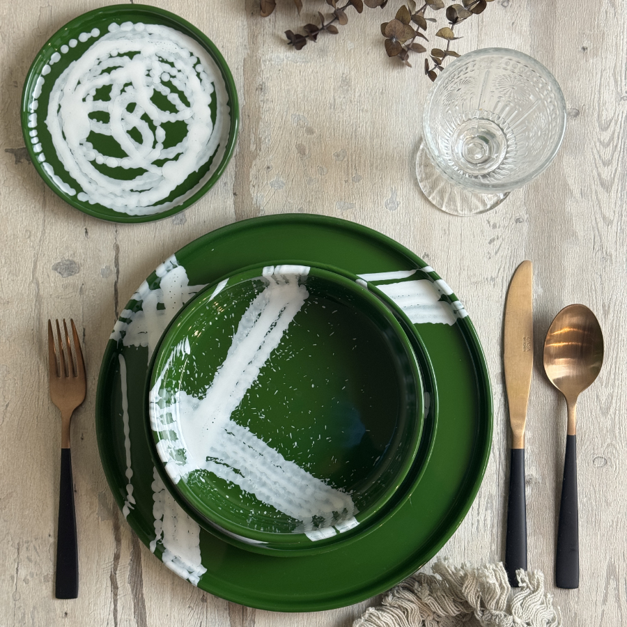Piatto Tavola Essential con Decoro - immagine 4